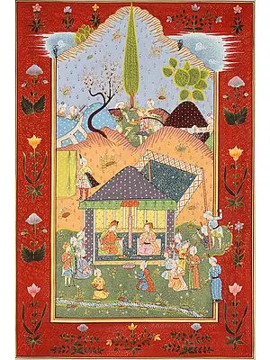 Persian Outdoors Scene