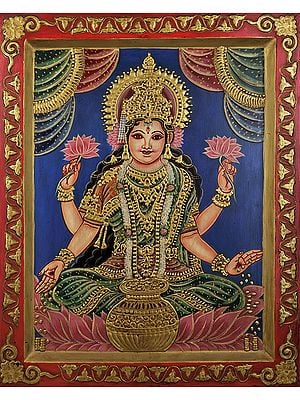 The Beauty Of The Seated Lakshmi
