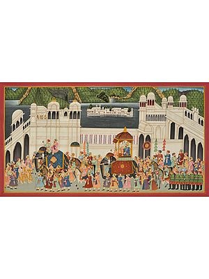 Victory Procession at Udaipur Fort