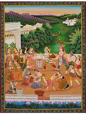 Holi in Vrindavan