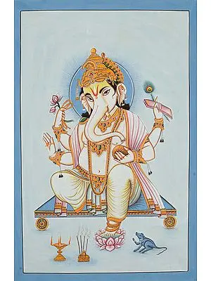 Four-Armed Seated Ganesha