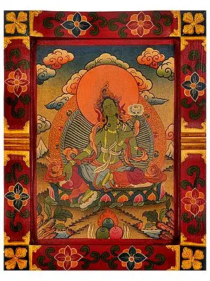 Tibetan Buddhist Goddess Green Tara