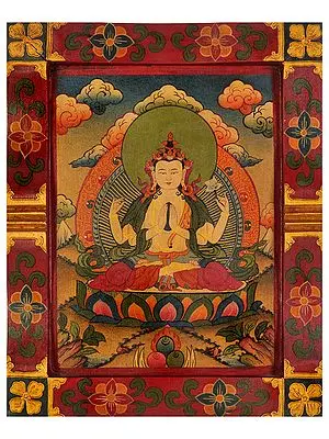 Tibetan Buddhist Deity Chenrezig