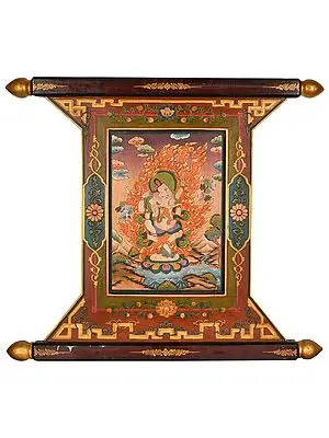 Nrtya Ganesha Thangka (Made In Nepal)