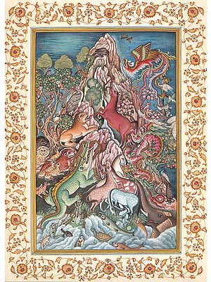 The Bird Simurgh Addresses an Assembly of Animals