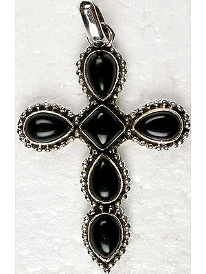 Black Onyx Cross