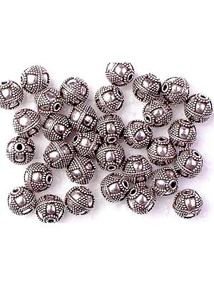 Granulated Circular Beads