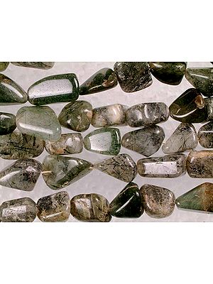 Green Rutile Tumbles