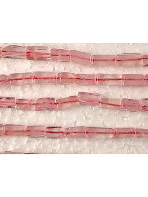 Rose Quartz Rectangular Tubes