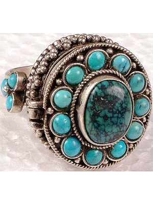 Turquoise Ring from Nepal