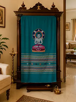 Dhalapathar Handloom Buddha Curtain