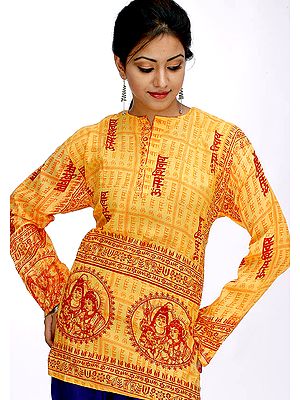 Om Namah Shivai Kurti Top