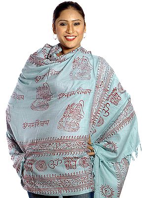 Om Namah Shivai Prayer Shawl