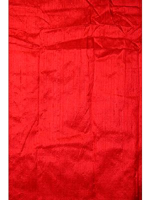 Red Khadi Silk Fabric