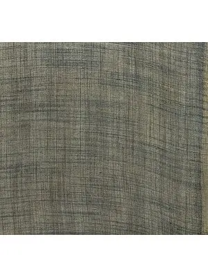 Frost-Gray Fabric with Thread Weave