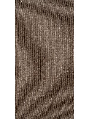 Walnut-Gray Tweed Woven Wool Fabric from Himachal Pradesh