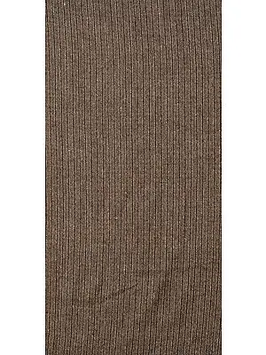 Walnut-Gray Tweed Woven Wool Fabric from Himachal Pradesh
