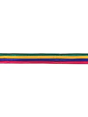 Plain Multicolor Fabric Border