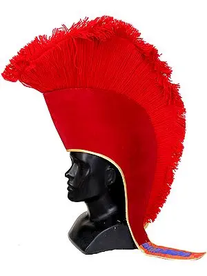 Buddhist Monk Hat from Tibet