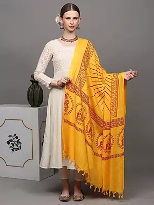 Lord Ganesha Hindu Prayer Shawl