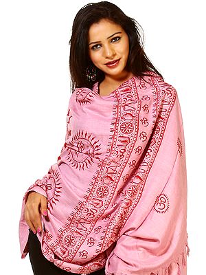 Printed Surya (Sun God) Prayer Shawl