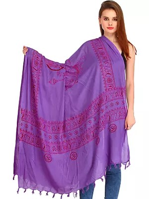 Maa Durga Prayer Shawl