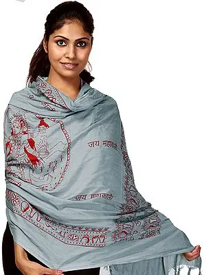 Jai Maha Kali Prayer Shawl