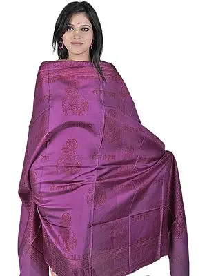 Hare Rama Hare Krishna Hindu Prayer Shawl