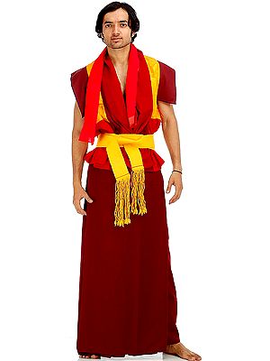 Tibetan Buddhist Lama Dress