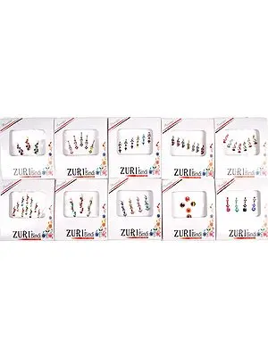 Lot of Ten Fancy Bindis