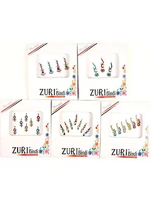 Lot of Five Fancy Bindis