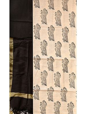 Salwar Kameez Fabric from Jharkhand with Printed Ladies