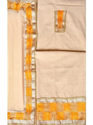 Phulkari Salwar Kameez Fabric from Punjab