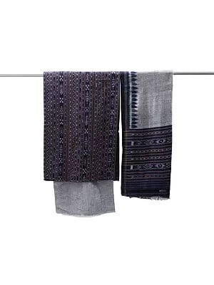 Salwar Kameez Fabric from Pochampally with Ikat Weave