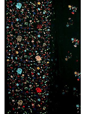 Black Suit with Persian Embroidery