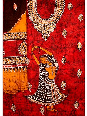 Dancing Girl Batik Suit