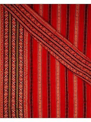 Gujarati Cotton Suit with Beads