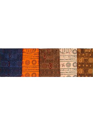 Lot of Five Religious Tops