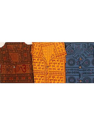 Lot of Three Religious Tops