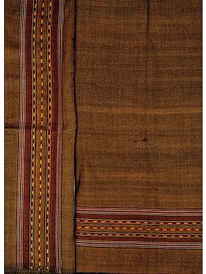 Salwar Kameez Fabric From Kullu with Kinnauri Hand-Woven Border