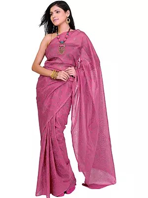 Bandhani Tie-Dye Sari from Jodhpur