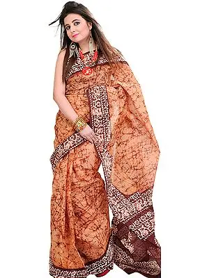 Batik Sari from Kolkata