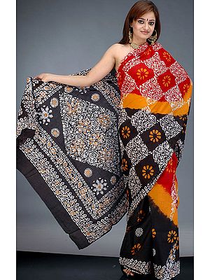 Tri-Color Batik Sari