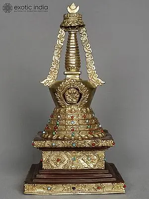 12" Namgyalma Stupa: A Symbol of Triumph and Longevity
