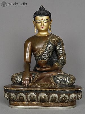 10" Lord Shakyamuni Buddha From Nepal