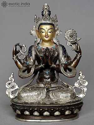 10" Kharchari Copper Statue from Nepal | Nepalese Metal Idol