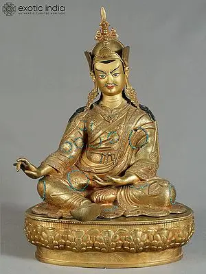 Guru Padmasambhava Statue from Nepal