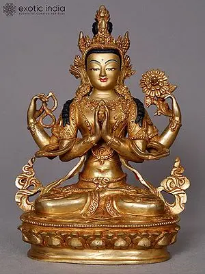 Nepalese Copper Statue of Kharchari
