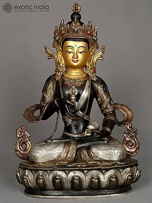 Serene Vajrasattva Sculpture: Embodiment of Purity