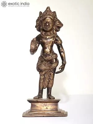 9" Vaikuntha Narasimha | Brass Statue
